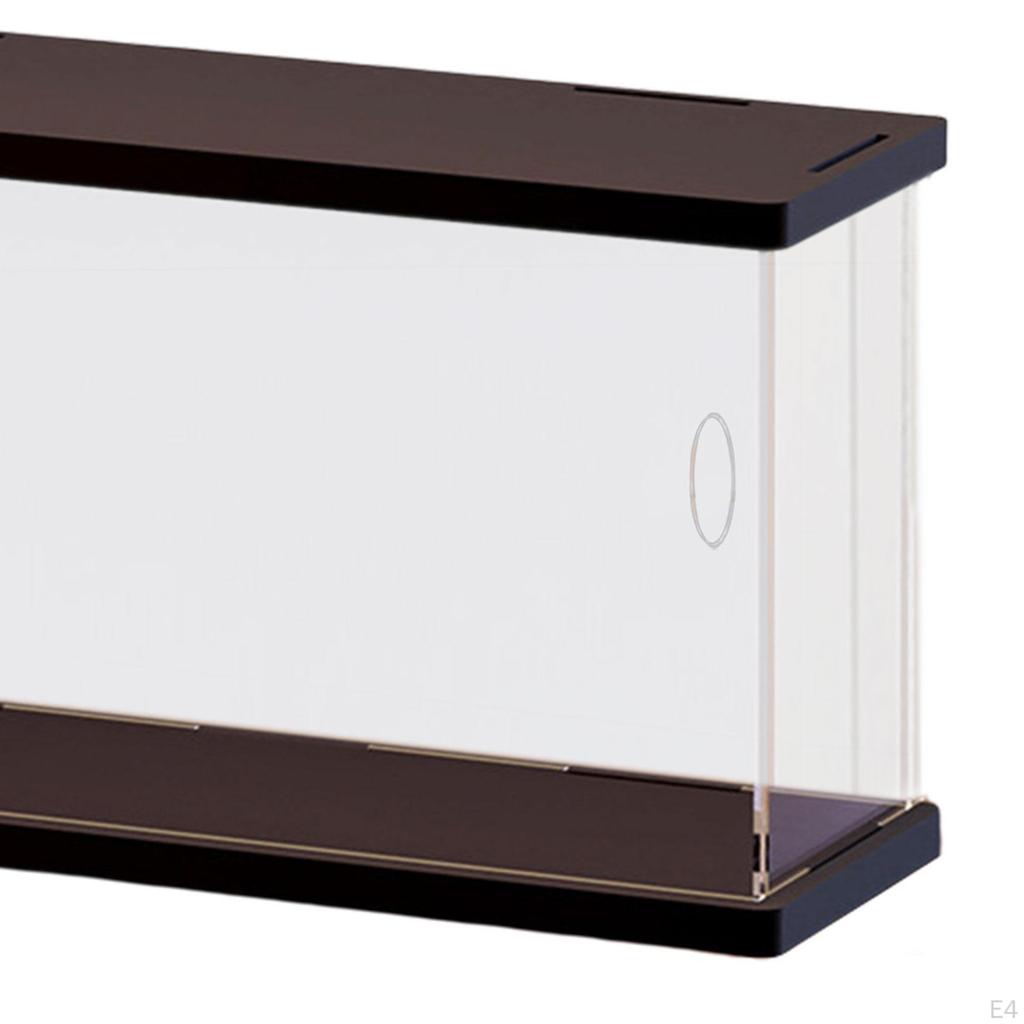30x10x13,4cm Klare Acryl-Vitrine Figur für Büro Actionfiguren Parfüm