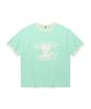WACKY WILLY Kiki Ringer Short Sleeve T-Shirt Mint