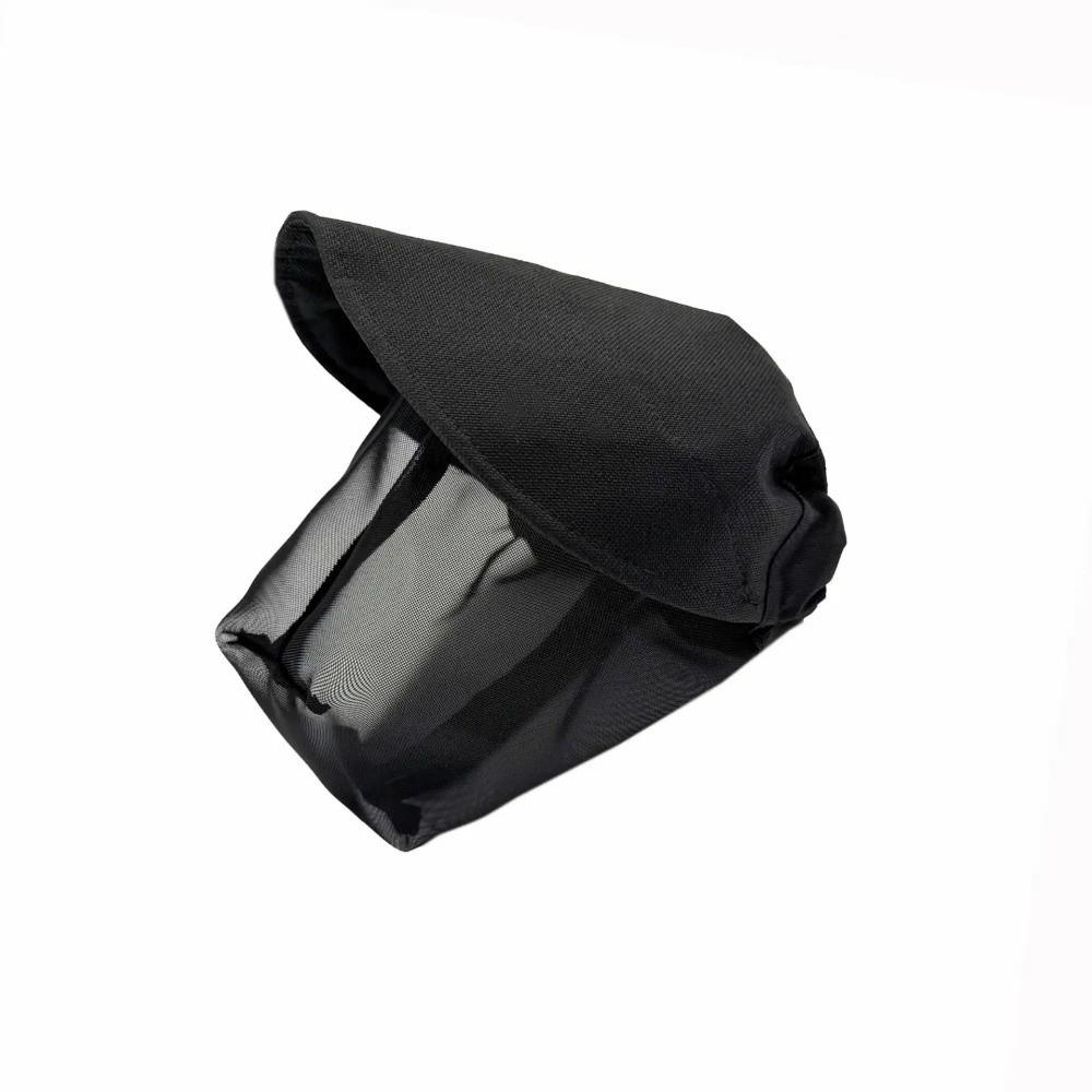 Maschera Protettiva Traspirante in Rete per Cani Velo Protettivo Copricapo in Poliestere per Animali Protettore per le Orecchie Parastinchi per Cani Prevenzione Punture di Zanzare