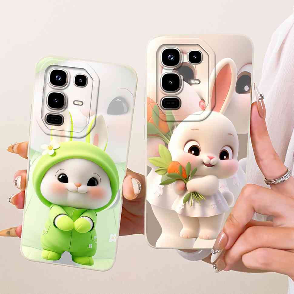 For Infinix Note 50 4G Casing Lovely Cat Rabbit Painted Covers Soft Silicone Phone Case For Infinix Note 50 Note50 4G Back Cover