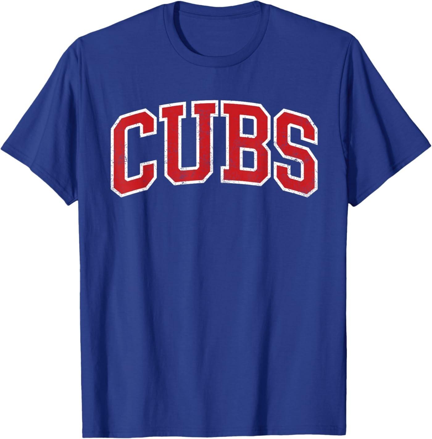 

Vintage Cubs Gifts for Men Women -Shirt 5XL різнокольоровий