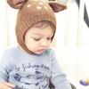 Kids Children Deer Shape Knit Hat Cap Boy Girl Warm Ear Protect Beanie Bonnet