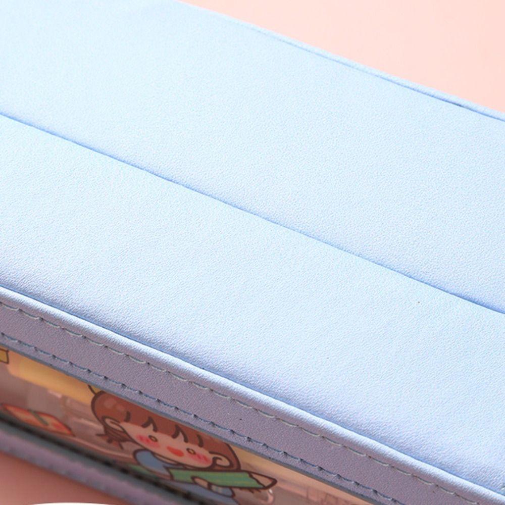 Multifunctional Pencil Box Large Capacity Pencil Bag Gift Cartoon Pencil Case Student
