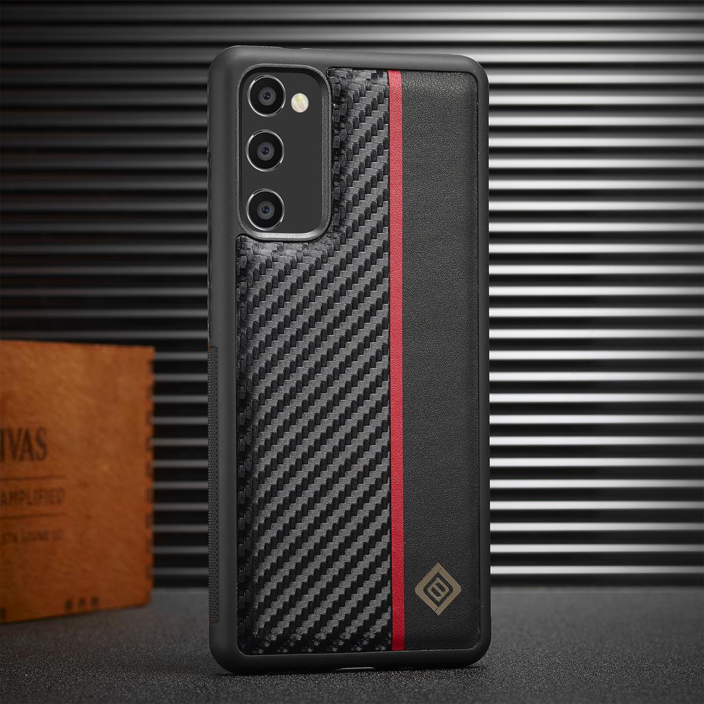 LC.IMEEKE Phone Case for Samsung Galaxy S20 FE/S20 FE 5G/S20 FE 2022/S20 Lite,Leather+TPU+EVA Cover