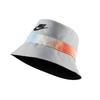 Nike Polyester Bucket Hats Kids' Light Smoke Gray / Black (Unisex) Bucket Hats CW5898 077