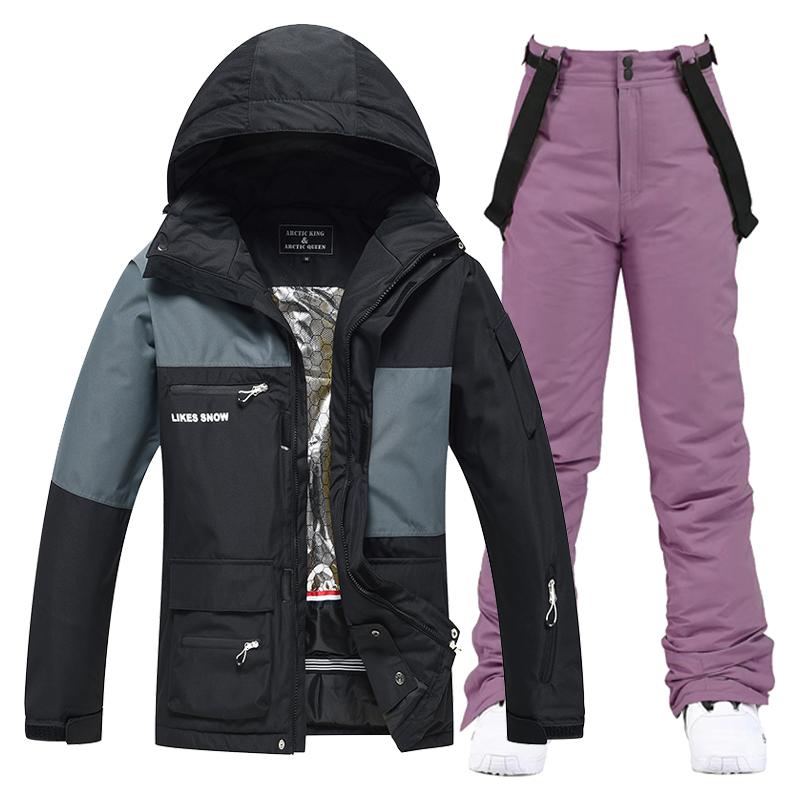 -30, Women s Ski Clothes, Snowboarding Suit Sets, Snow Ski Jackets, Skiing Jackets and Pants, Snow Ski Suit for Men and Women