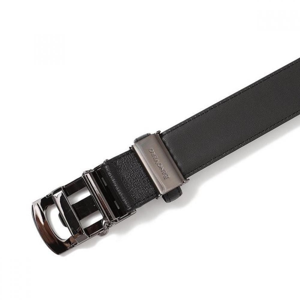 Benovero Men S Derby emboSSed Slim Frame Automatic Belt Bmf1acb1243k1
