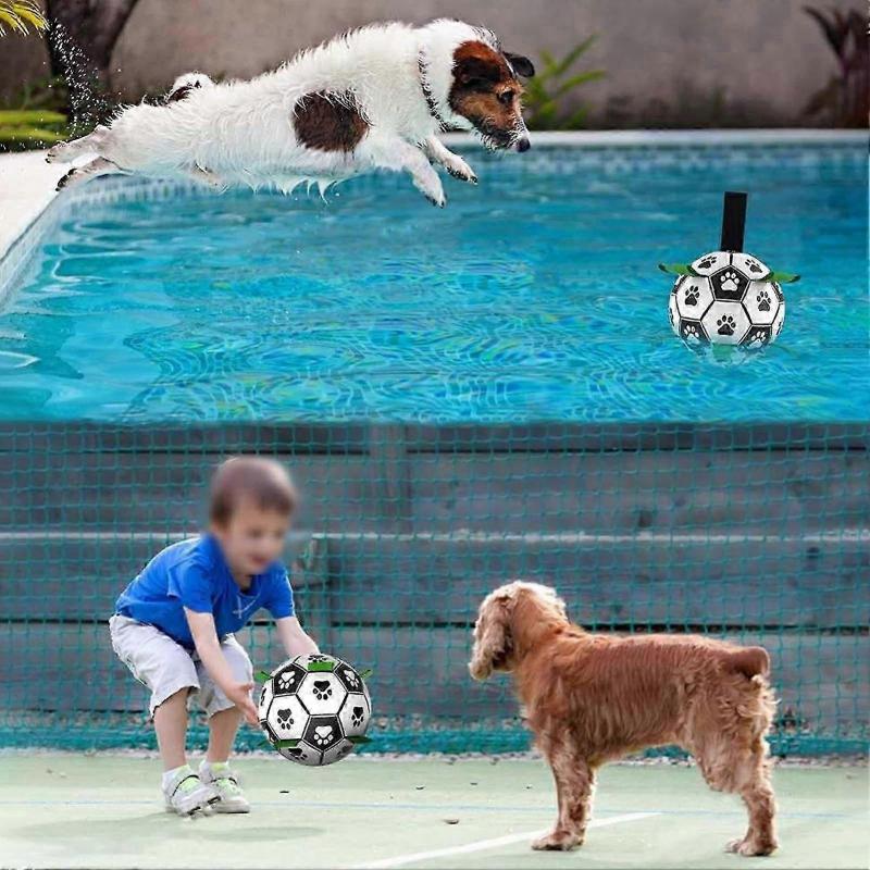 Dog Toys Soccer Ball Dog Outdoor Training Soccer Pet Bite Chew Balls For Dog Aggressive Chewer