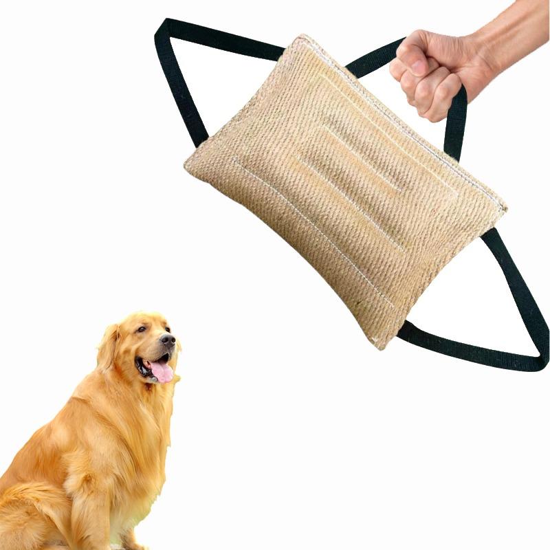 Jute Dog Training Bite Pack German Shepherd Horse Training Supplies Release Pet Nature Pet Toys