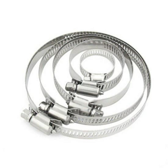 High-Temperature Stainless Steel Hose Clamp for 201 Pipes