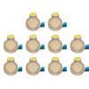 5/10Pcs 6.5cm Gold/Silver/Bronze Medal Award Medals Sports Rewards Class Rewards for Marathon Ball Games Souvenir Gifts Kids Toy