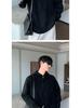 Men's Retro Half-Zip Loose Knitted Hoodie (Autumn/Winter Collection)