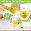 Manual Lemon Juicer – Easy-Squeeze Citrus Press for Fresh Juice, Compact Kitchen Gadget
