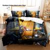 3D Printed Gurren Lagann Anime Bedding Set Duvet Cover Pillowcase For Fans Bedroom Decor Twin Full Queen King Size Bed Linen