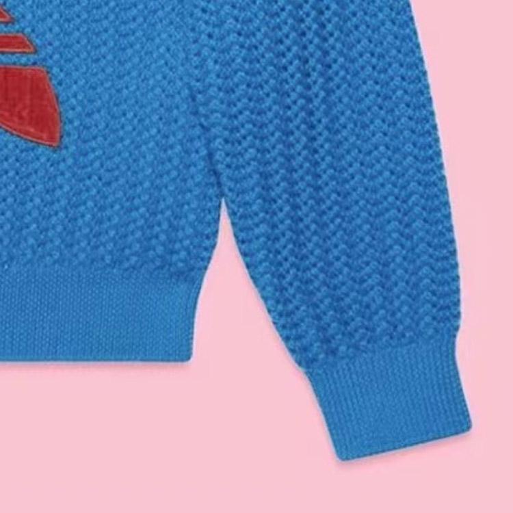 GUCCI x Adidas Originals Sweater Men's Blue 696247-XKCHD-4747
