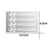 Car Door Handle Stickers Body Vinyl Stickers Decals Accessories For Hyundai Kona i20 i30 Elantra Wagon Accent Ioniq Veloster i10 v1