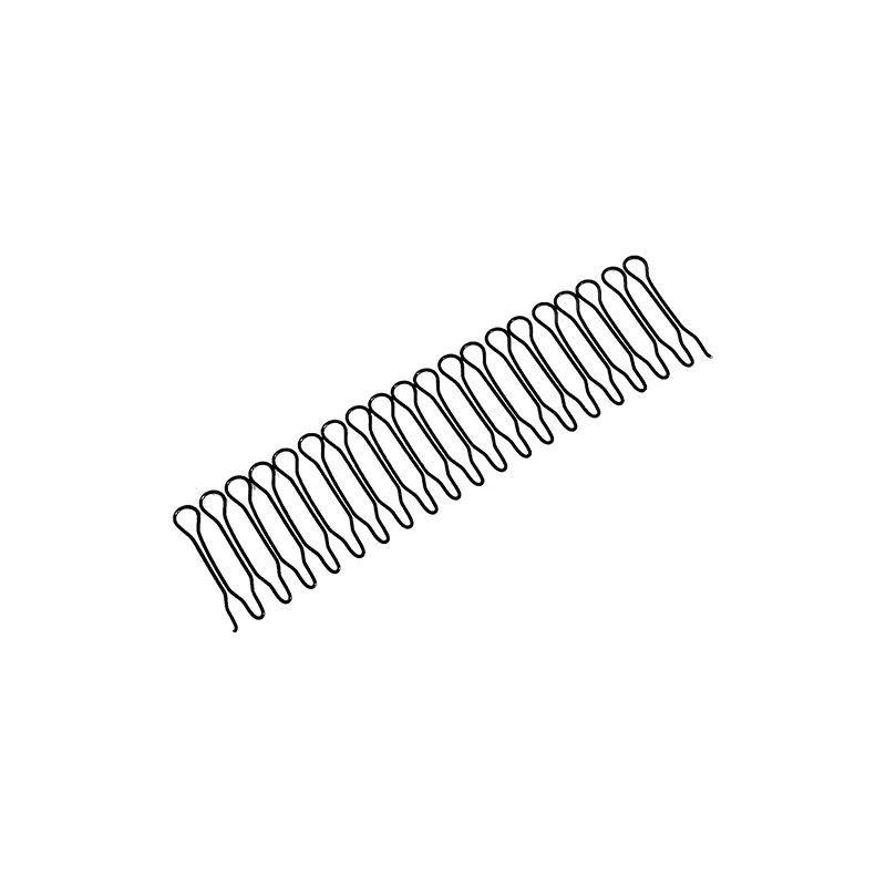 Korean Hairpin: Tidy Broken Hair, No Damage, Invisible Black Bangs Comb