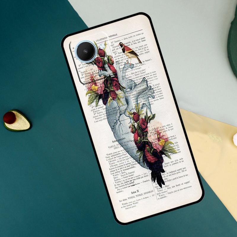 Medical Human Organs Brain Kidney For Realme C67 C53 C55 C75 C71 C61 C33 C63 C51 C65 11 12 13 14 15 Pro Plus GT6 GT7 Pro Case