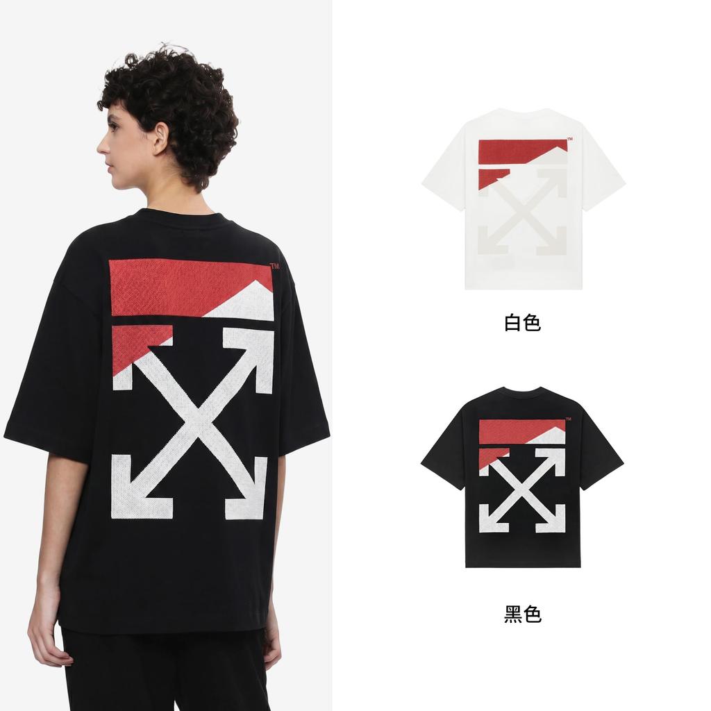 OFF WHITE T Shirts Unisex Crew Neck Moderate OFFTEGOFF061Q