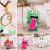 Flying Penguin Rabbit Plush Toy Keyring With Adorable Faces