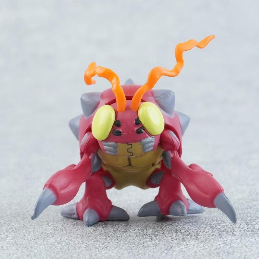 Cartoon Anime Digimon Adventure Kabuterimon Tentomon Modell PVC Sammlung Schreibtischornament Kinderspielzeug Geschenk
