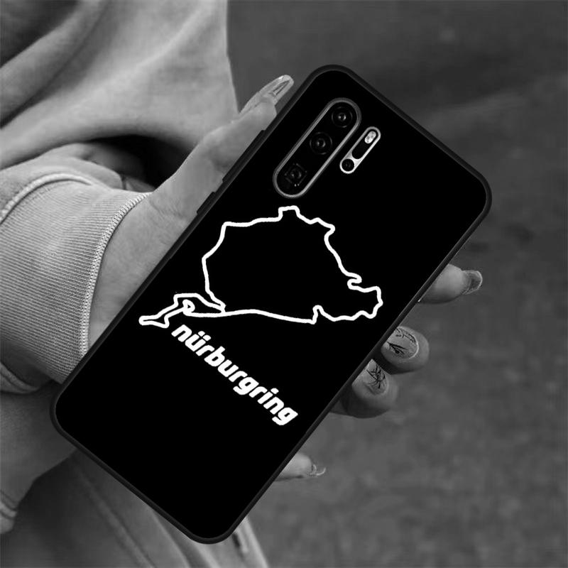 Nurburgring F1 Circuit Case For Huawei P40 Lite P20 P30 Nova 11 Pro 9 10 SE 3i 7i 11i 5T Y60 Y61 Y70 Y90 Y91 Cover