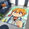 1 Stück Anime Cartoon Design Stuhlmatte, Schreibtischunterlage, Rutschfeste Teppichmatte für Heimdekoration, Geeignet für Alle Jahreszeiten.I053