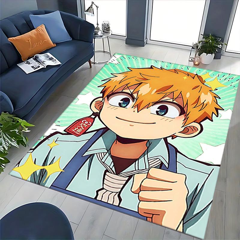 1 Stück Anime Cartoon Design Stuhlmatte, Schreibtischunterlage, Rutschfeste Teppichmatte für Heimdekoration, Geeignet für Alle Jahreszeiten.I053