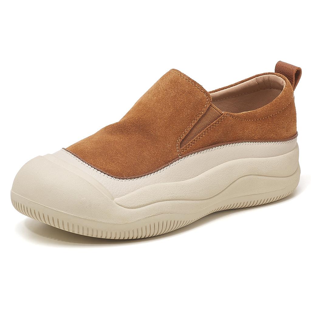 Loafers Woman Sports Style Comfortable Platform Casual Shoes Women's Casual Shoes Genuine Leather Baskets Femmes Scarpe Donna