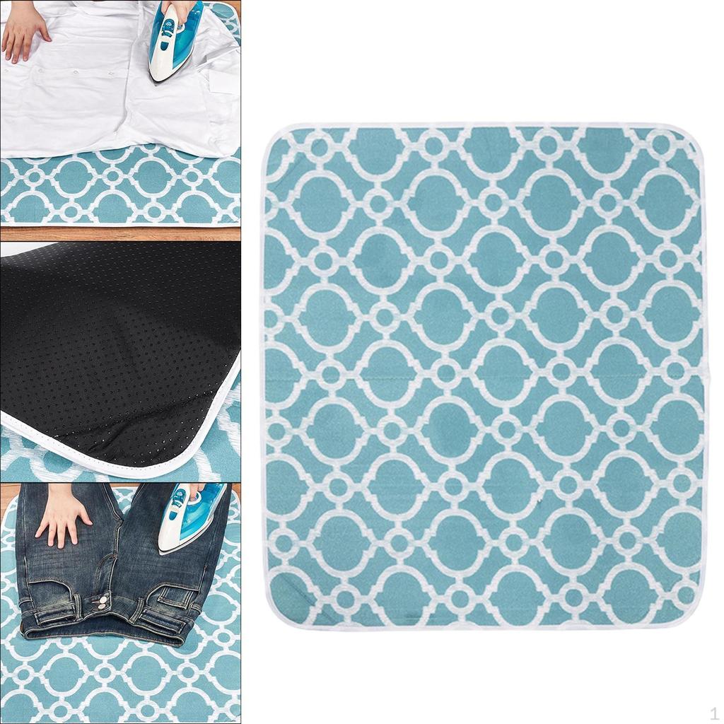 Ironing Pad Protection Anti-slip Foldable Space-saving Soft Clothes Protector Board