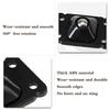 4 Pcs/Set Style Self-Adhesive Universal Casters Pulley Wheels for Storage Box Trash Can Small Furniture No Scratches