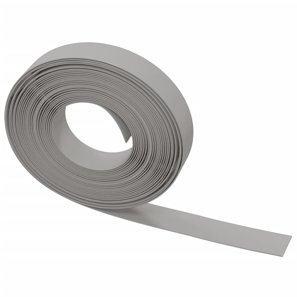 Lawn Edging Grey 10 M * 10 Cm Polyethylene