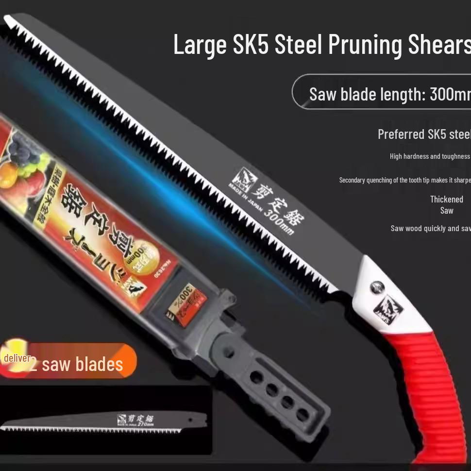 Japanese High Manganese Steel Sharp Hand Saw for Wood and Trees