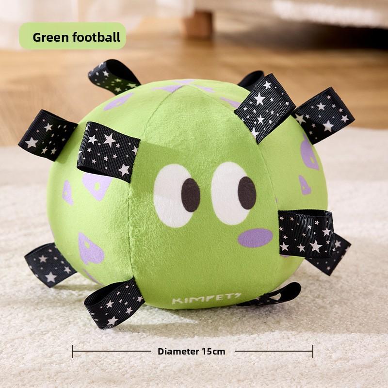 

Pet Toy Balls, Dog Outdoor Pet Toys, Inflatable Football Balls, Dog Toys, Interactive Training diameter 15cm зелёный
