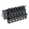 Tremolo-Brückensystem für 6-saitige E-Gitarren mit Whammy-Bar als Ersatz für den Saitenhalter.