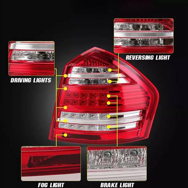 A1648203664: Right Rear Brake Taillight for US Mercedes-Benz GL-Class X164/W164