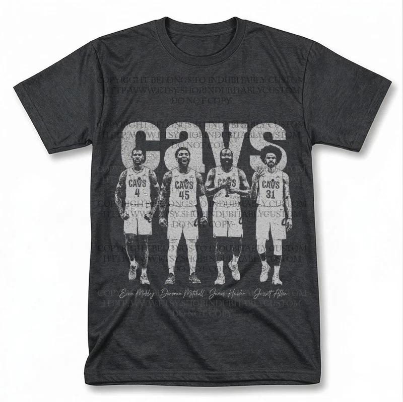 Cleveland Cavaliers Mitchell Harden Graphic T shirt Vantage Basketball Fan Tee 3XL