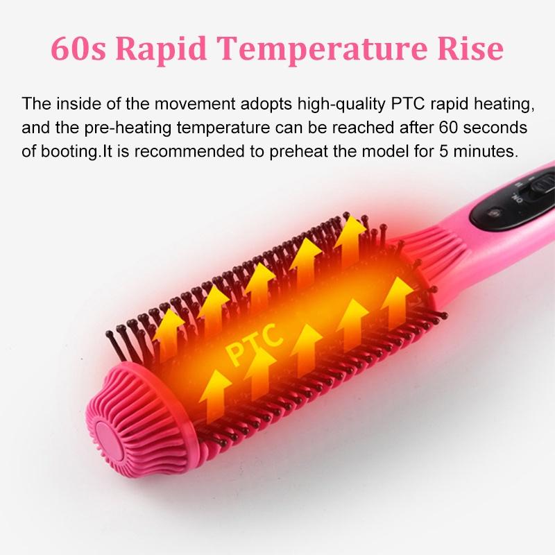 Mode Ein Schritt Haar Air Pinsel Professionelle Schlag Kamm Lockenstab Haarglätter Pinsel Haar Styling Werkzeug
