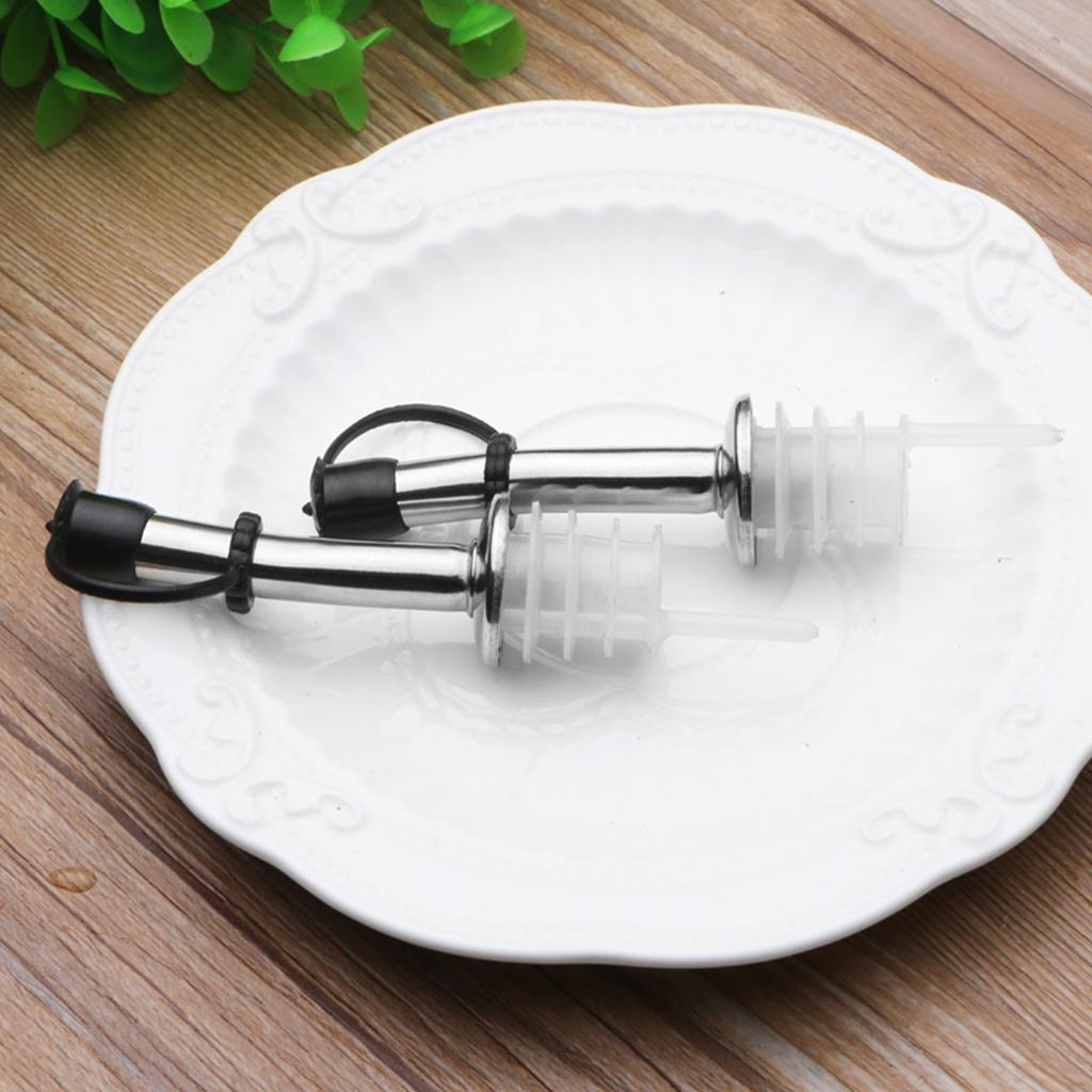 Stainless Steel Wine Pot Bottle Stopper Wine Pourers Olive Pourer Dispensers