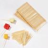 Bamboo toothpicks 800 pieces double-sided ultra-fine 1.5mm tip length 65mm material suitable everyday use subtle scent.