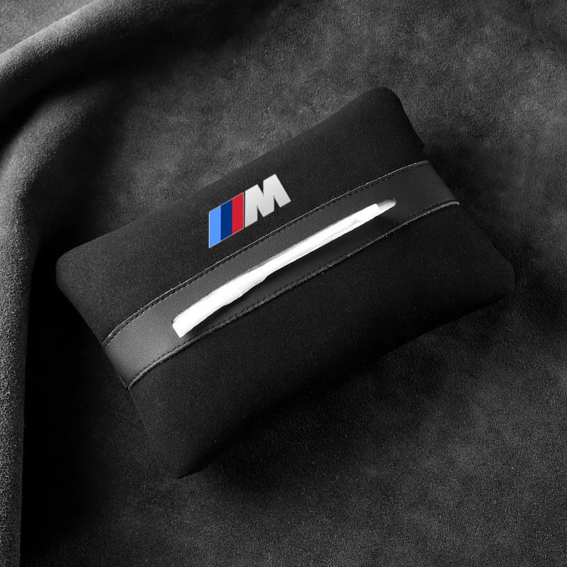 Car Seat Back Hanging Tissue Box Paper Holder for BMW M2 M3 M4 M5 M6 E46 Performance X1 X3 X5 E90 E60 F10 F30