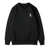 Trendy Light Luxury Men's Printed Round Neck Hoodie - Casual Slimming Base Layer in Old Money Style