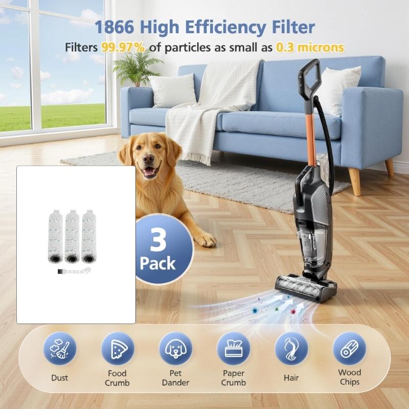 Multi Surfaces Brush Rolls And Filter Set For 2554 2554A 2590 2593 2596 Spare Parts Vacuum Cleaners Accessories