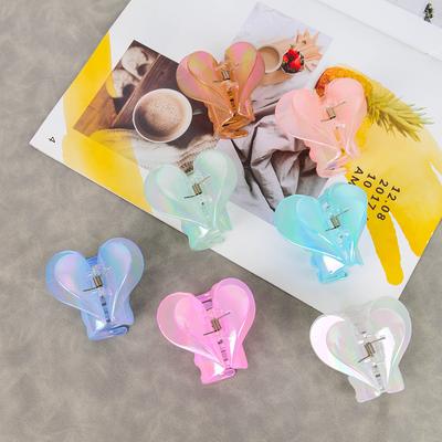 1pc Love Heart Hair Clip Ins Clip for Women Shark Clip Hair Claw Hair Accessories Headpiece