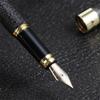 Student Luxury Frosted Black Golden Dragon Writing Pen Business Ink Pen Fountain Pen Ink Pen