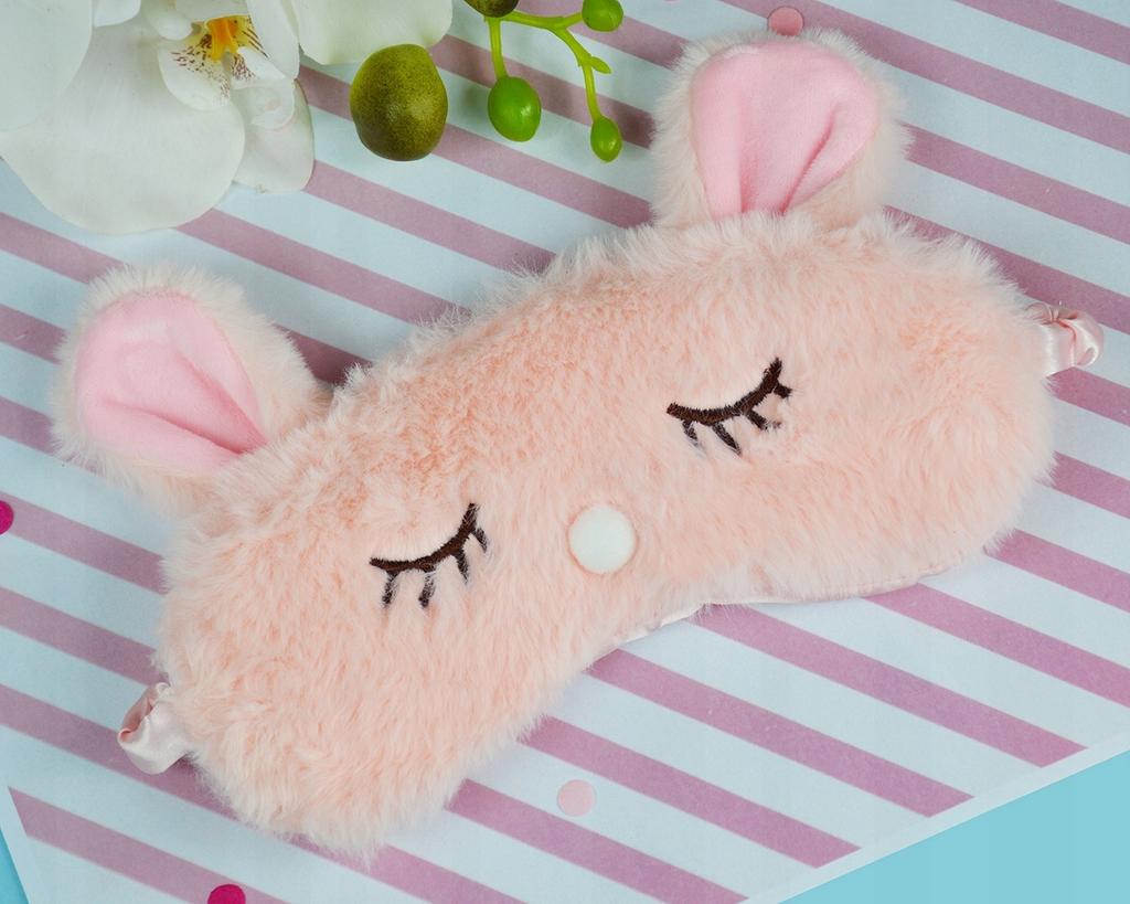 Sleeping Mask Plush Rabbit Mask Gift Birthday Woman