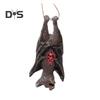 Halloween Pendant Realistic Creepy Hanging Rat Pig Head Spider Bat Decoration Haunted House Prop for Halloween Party