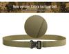 4.5cm Men's Nylon Tactical Belt for Outdoor Sports and Military Training, Customizable Logo