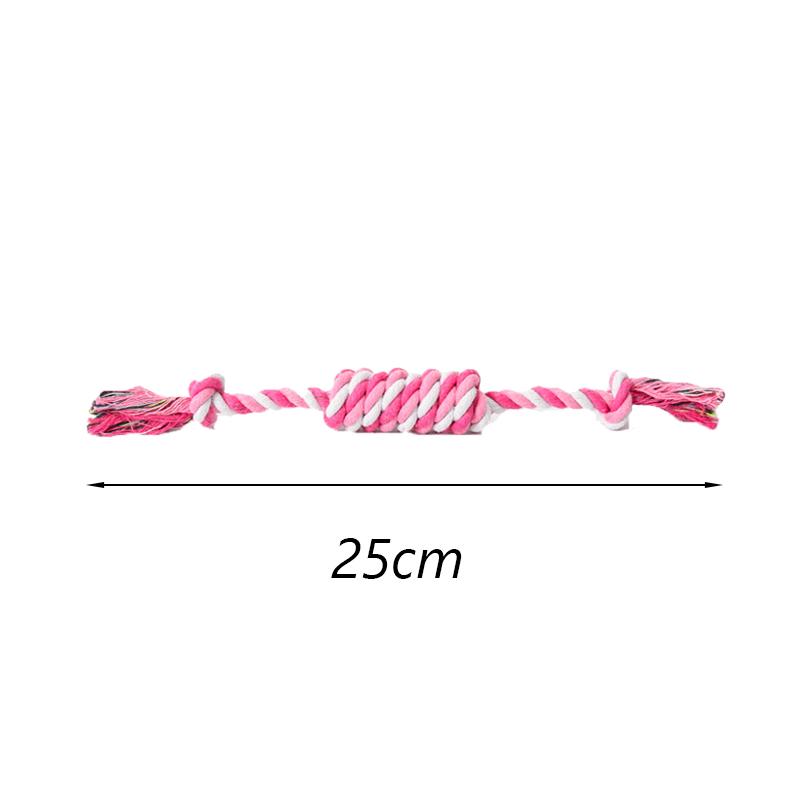 Puppy Dog Chew Toys Ropes Bite-resistant Molar Stick for Small Dogs Chihuahua French Bulldog Cleaning Teeth Toy Pet Accessories
