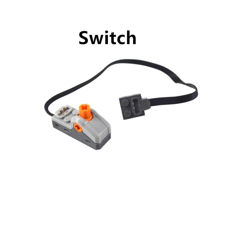 Technical Motor Parts Building Block Compatible Technical Mechanical Group MOC PF Power Function Upgrade XL-M-Servo Motor Leduo